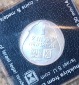 Israel 1 neuer Schekel 1987, SILBER, Chanukka. Lampe aus Engla...
