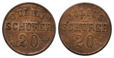 Bayern; Augsburg; Julius Schürer, WZ: 20; Menzel 1006