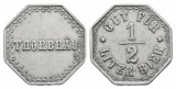 Bayern; Augsburg; Thorbräu, Gut für 1/2 Liter Bier; Menzel 1084