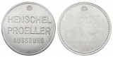Bayern; Augsburg, Henschel Proeller; Menzel - (gelocht), Ø 39...