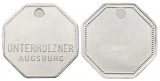 Bayern; Augsburg; Unterholzner; Menzel - (gelocht)