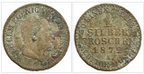 Preußen 1 Silbergroschen 1872 WILHELM KOENIG VON PREUSSEN