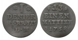 Altdeutschland; Kleinmünze 1758