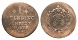 Altdeutschland; Kleinmünze 1750