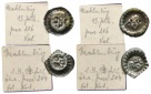 Mittelalter; 2 Kleinmünzen; 0,39 g / 0,31 g