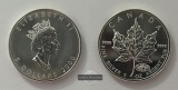 Kanada 5 Dollar 2000 Maple Leaf (Privy - Feuerwerk) FM-Frankfu...