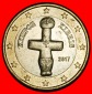 Ⰺ GRIECHENLAND (2010-2024): ZYPERN ★ 1 EURO 2017 STEMPEL I...