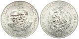 Mexiko: 10 Pesos 1960, 150 Jahre Unabhängigkeitskriege, Silbe...