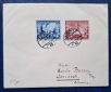 ÖSTERREICH, Ganzsache 1933, Mi 553 und 554, Brief an Louis Bo...