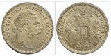 Österreich  10 Kreuzer, 1872 Silber 0,400