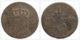 Bayern 1 Pfennig, 1810 Ludwig I. / Maximilian I.