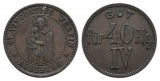 Bayern; Augsburg, St. Vincentius Verein, Gut für 40 Pfg. II; ...