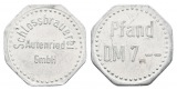 Bayern; Autenried GmbH Schlossbrauerei, Pfand DM 7.--; Menzel ...