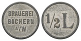 Bayern; Bachern A/W. Brauerei, 1/2 L; Menzel - (1162.1)