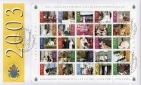 Vatikan 2003*** F.D.C. Sonderstempel 25 J. Pontifikat Papst J....