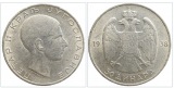 Jugoslawien 50 Dinar, 1938 Silber 11,25 g fein