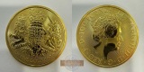 UK 100 Pounds Elizabeth II (Royal Arms; 1 oz Fine Gold) 2021 M...