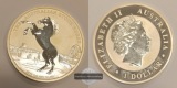 AUSTRALIEN 1 Dollar Elizabeth II (The Australian Stock Horse) ...