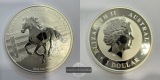 Australien 1 Dollar 2014 The Australian Stock Horse FM-Frankfu...