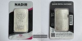Nadir Silberbarren 50g FM-Frankfurt Feinsilber: 50g