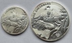 Südkorea: 1/2 + 1 Silberunze Chiwoo Cheonwang 2018