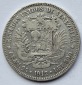 Venezuela: 5 Bolivares 1912, 22,5 g Feinsilber