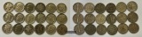 USA 18x 1 Dime 1877-1970 LOT FM-Frankfurt Feinsilber: 39,3g