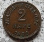 Montenegro 2 Pare 1906