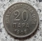 Montenegro 20 Para 1908