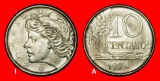 Ⰺ EFFIGIE (1967-1979): BRASILIEN★10 CENTAVO 1974! ENTDECKU...