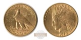 USA 10 Dollar Eagle Indian Head 1913 KM#130 MM-Frankfurt Feing...