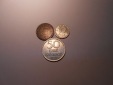 hn1 / Schweden, 3er Lot, 5Öre 1980 U (KM# 849), 10Öre 1988 D...
