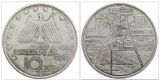 Deutschland 10 Euro, 2003 Ruhrgebiet 16,65 g Feinsilber