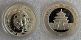 China - 10 Yuan Panda 2003 , 1oz Silber