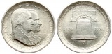 USA: Halv Dollar 1926, US Sesquicentennial, TOP-Exemplar!
