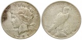 USA: Peace Dollar 1934 S, näheres unten!