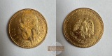 Mexiko 2½ Pesos 1945 (1918-48) NP MM-Frankfurt KM#463 Feingol...
