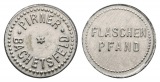 Bayern; Bachetsfeld Pirner, Flaschen Pfand; Menzel 1163