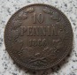 Finnland 10 Penniä 1866