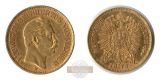 Deutsches Reich. Hessen, Ludwig III. 10 Mark 1873 H  MM-Frankf...