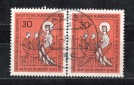 BRD 1966 Mi.515 Paar/ Echt Gelaufen/ Top Stempel (siehe scan)