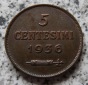 San Marino 5 Centesimi 1936