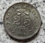 Ceylon 25 Cents 1899
