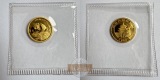 China 5 Yuan (Panda) 1999 MM-Frankfurt KM#1215 Feingold: 1,56g