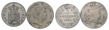 Altdeutschland; 2 Kleinmünzen 1844 / 1831