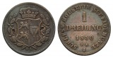 Altdeutschland; Kleinmünze 1850