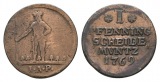 Altdeutschland; Kleinmünze 1769