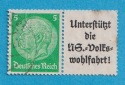 Deutsches Reich  MH. Zusammendrucke Mi.515/A 8 b Waagerecht W ...