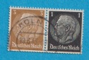 Deutsches Reich  MH. Zusammendrucke Mi.513/512 Waagerecht W 77...