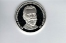 Silbermedaille 1985 Wilhelm Merton Gründer der Metall 999/19,...